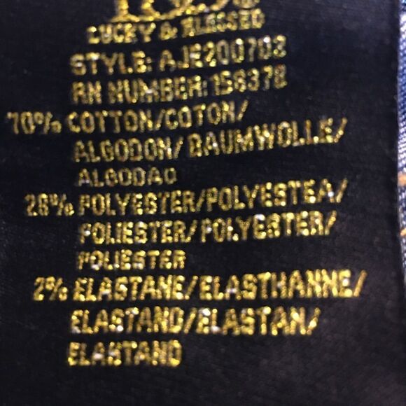 L&B  "Flare" Dark Wash Jeans Size 6 - Picture 15 of 15